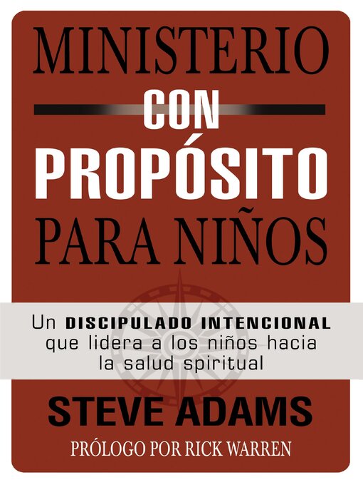 Title details for Ministerio con propósito para niños by Steven J. Adams - Wait list